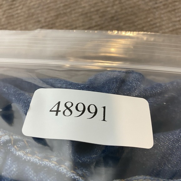 Vintage Levis 505 Jeans Mens 33x34 Y2K Blue Medium Wash Straight Cotton Denim - Picture 12 of 12